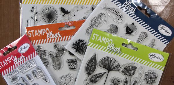 New Aladine Stampo Clear Stamps