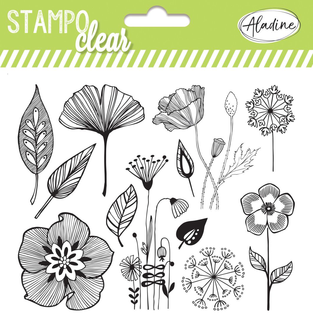 New Aladine Stampo Clear Stamps