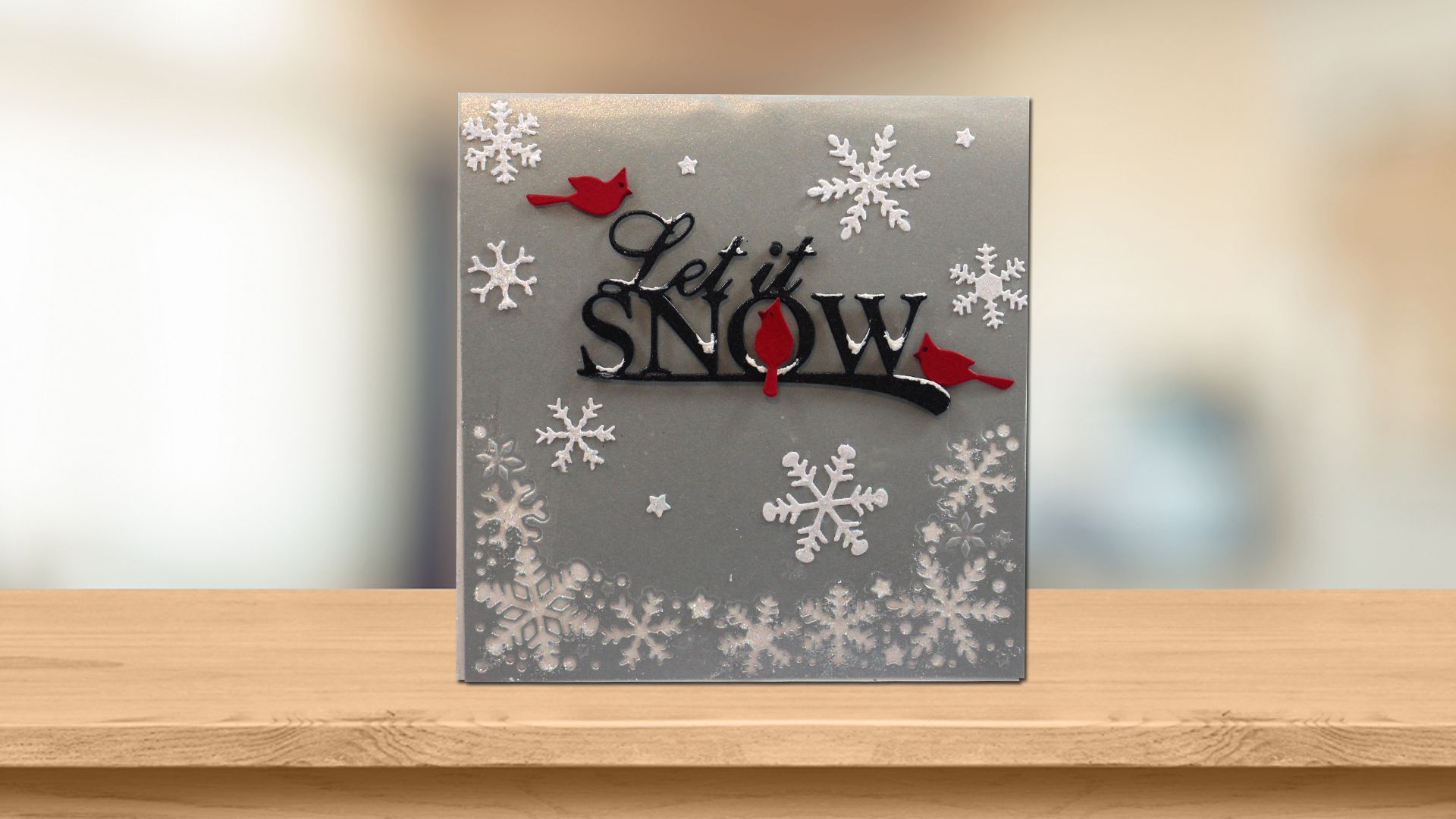 Let it Snow Pop-Up Card