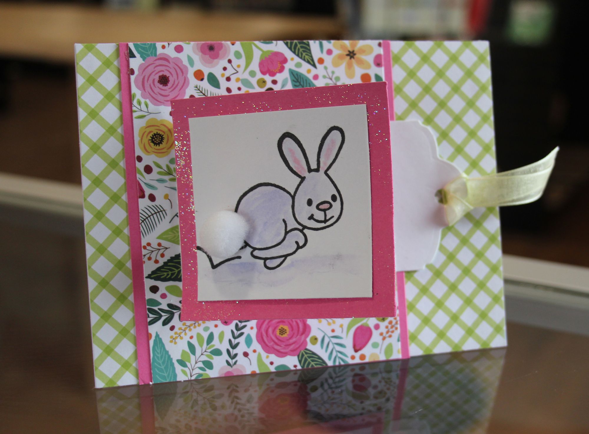 Bunny Hop Pull Tab Card