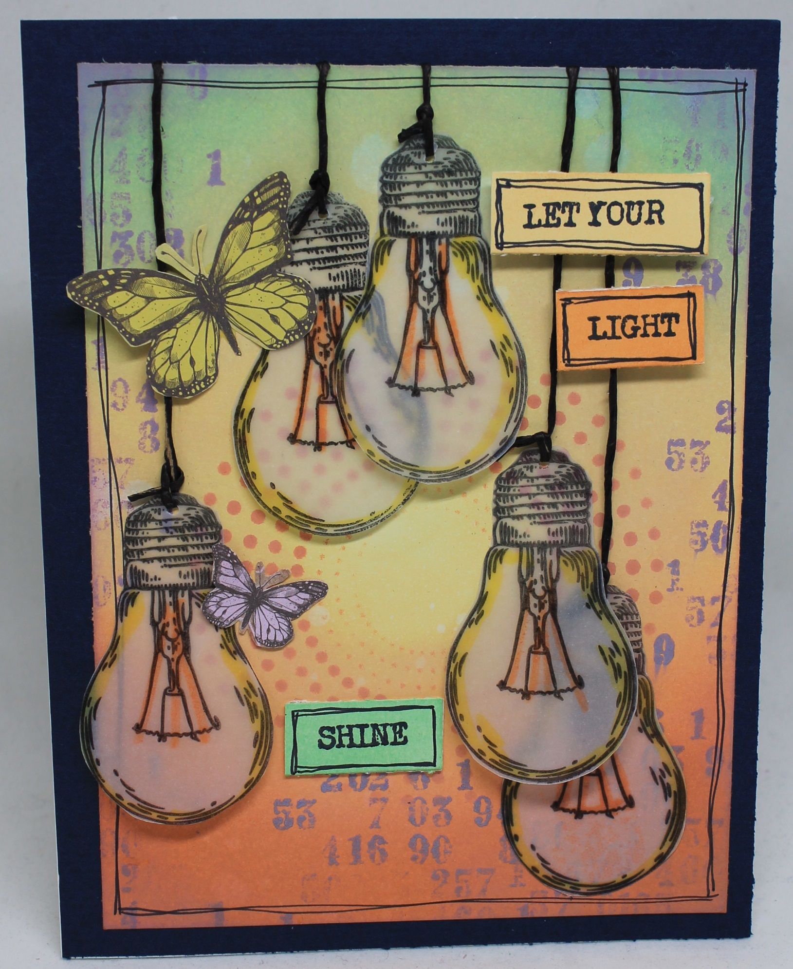 Light Bulb - IndigoBlu Card Prep List