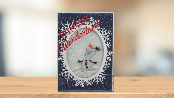 Olaf Shaker Card Project
